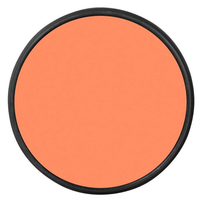 Mehron Makeup StarBlend Cake Makeup | Wet/Dry Pressed Powder | Powder Foundation | Orange Face Paint & Body Paint 2 oz (56g)