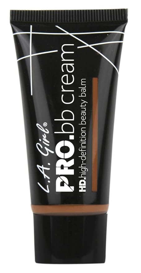 L.A. Girl HD PRO.BB Cream, Deep GBB947 (Pack of 2)