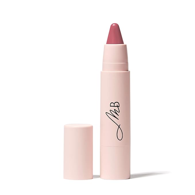Monika Blunder Beauty Kissen Lush Lipstick Crayon - Florence (Cool Pink) Clean Beauty, Cruelty-Free, Vegan