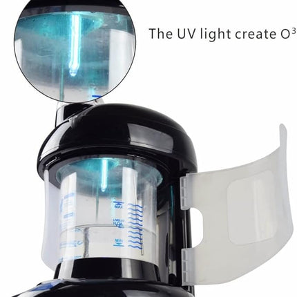 Hair Steamer Kingsteam 2 in 1 Ozone Facial Steamer, Design for Personal Care Use at Home or Salon Barber