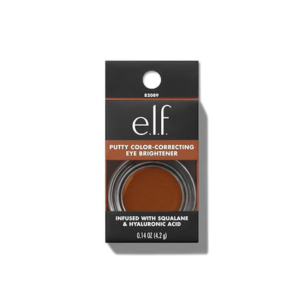 e.l.f. Putty Color-Correcting Eye Brightener, Under-eye Brightener & Primer Reduces Appearance Of Dark Circles, Vegan & Cruelty-Free, Rich