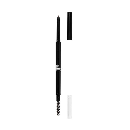 e.l.f. Ultra Precise Brow Pencil, Creamy, Micro-Slim, Precise, Defines, Creates Full, Natural-Looking Brows, Tames and Combs Brow Hair, 0.002 Oz, Brunette, 1 Count