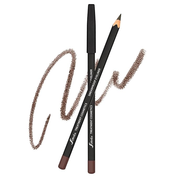 Sorme' Treatment Cosmetics Smear-Proof Eyeliner, Brown