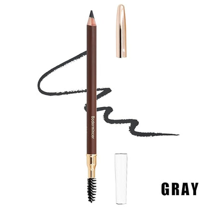 1pcs Eyebrow Pencil Longlasting Waterproof Durable Liner Eyebrow 5 Colors to Choose (Gray -4#)