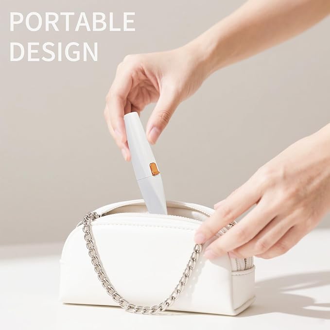 Facial Hair Removal for Women,2 in 1 Electric Hair Removal Device for Chin Upper Lip Peach Fuzz & Rechargeable Eyebrow Trimmer with LED Light for Precise Shaping