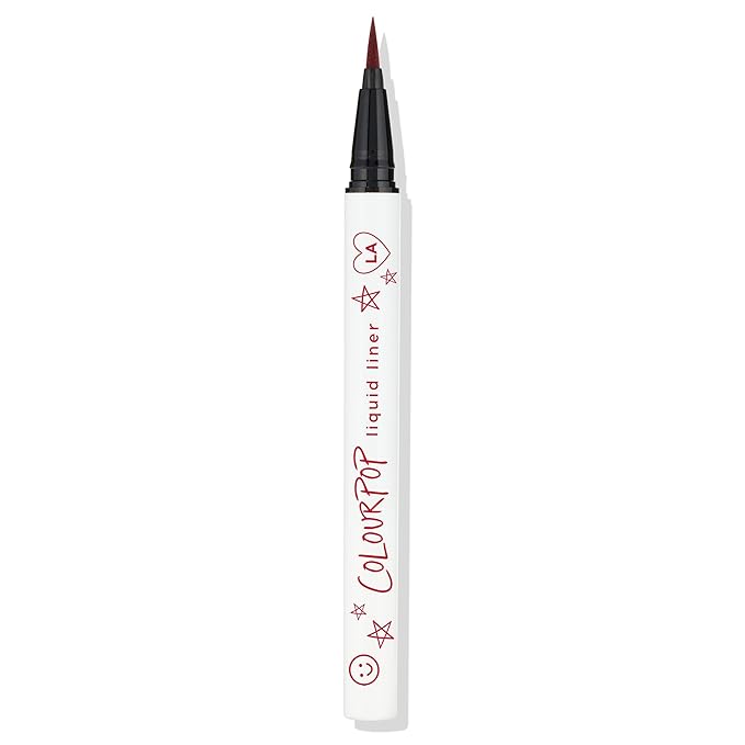 ColourPop BFF Liquid Liner - Precision Felt Tip Liquid Eyeliner Pen - High-Pigment & Buildable Colored Eyeliner with a Transfer Resistant Formula - Try Me (0.02 oz)
