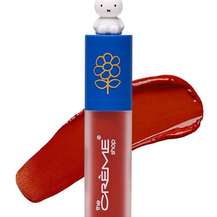The Crème Shop Miffy Lip Stain, Glossy Finish, Long Wear, Formulated with Jojoba Oil, Sunflower Oil to hydrate, soothe, and moisturize lips, Korean formula - Available in 5 Shades (Fabulous Fig)