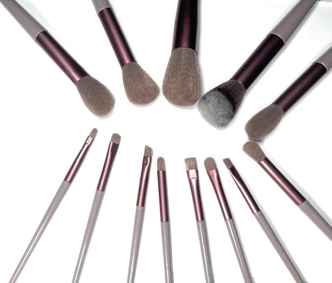 13-Piece Makeup Brush Set – Professional Soft Synthetic Brushes for Foundation, Blush, Eyeshadow