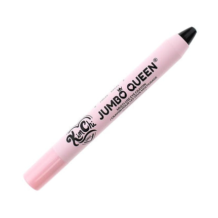 Kimchi Chic Beauty Jumbo Queen Eye Crayon, Multi-Use Eye Shadow Stick, Liner & Highlighter, Vitamin E–Infused, Long-Lasting, Blendable Formula, Cruelty-Free, Paraben-Free, 02 Black Sesame