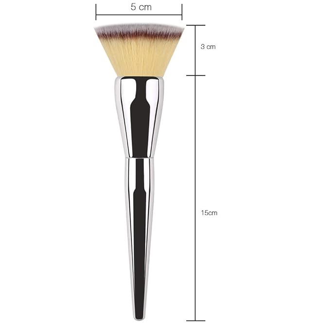 Flat Top Foundation Brush,Daubigny Large Powder Brush Premium Durable Kabuki Makeup Brush Perfect For Blending Liquid,Cream and Flawless Powder,Buffing, Blending,Concealer