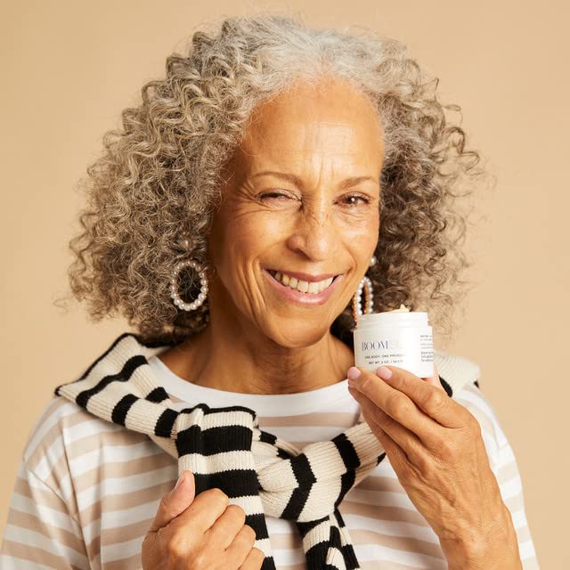 Boomsilk ® Face Moisturizer Cream, Rejuvenating Face Lotion & Facial Moisturizer for Mature Skin with Olive Oil, Beeswax & Honey, Hydrating Body Lotion for Women, 2 oz Boom Beauty by Cindy Joseph