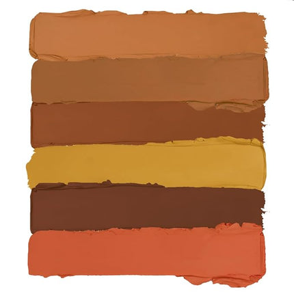 KimChi Chic Undercover Hoe Corrector Palette - Full Coverage Concealer, Creamy, Long Wearing, Hides Dark Circles & Blemishes Cruelty Free, Deep 0.25oz