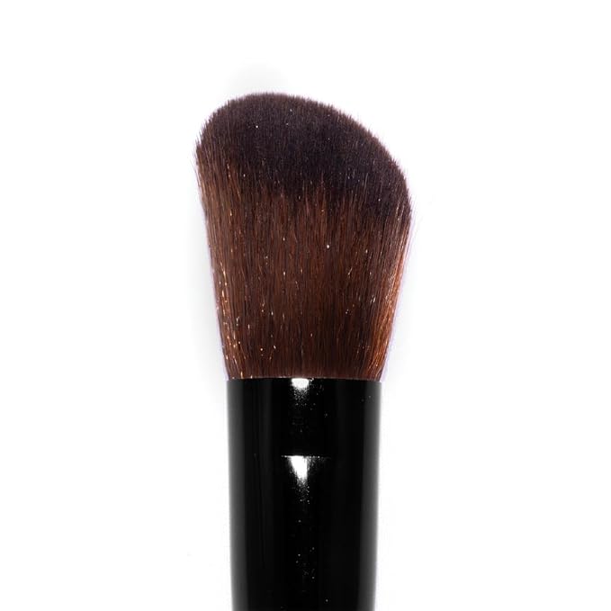 Palladio Powder Brush, Large All Over Face Makeup Brush, Buffs Loose Powder, Flawless Blending, Smooth Finish, Synthetic Natural Bristles, Soft Feel, Comfortable Grip, Professional Application
