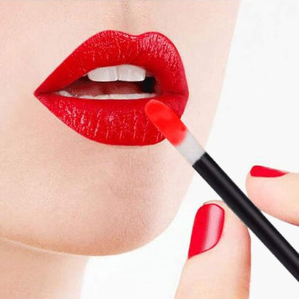 G2PLUS 100PCS Lip Gloss Applicators, Disposable Lip Brushes Lip Gloss Applicators Lipstick Gloss Wands Applicator Perfect Makeup Tool Kits (Nylon Black)