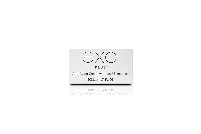 EXO PLUS™ by Exoceuticals Anti-Aging Cream with Exosomes - Hyaluronic Acid, Aloe - Luxury Beauty Face Moisturizer for Sensitive Skin - Premium Hydrating & Firming Exosome Skin Care | 50ML | 1.7 fl oz
