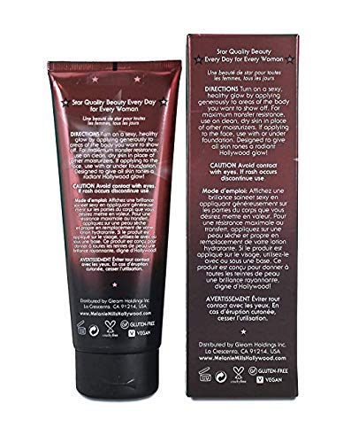 Gleam Body Radiance All In One Makeup, Moisturizer & Glow For Face & Body - Bronze Gold, 3.4 fl.oz.