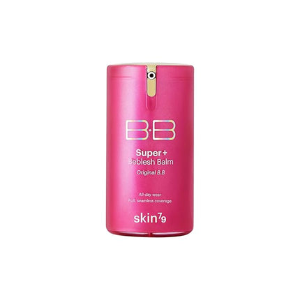 SKIN79 Super Plus Beblesh Balm Pink BB 40g All Day Lasting BB Cream - Made In Korea US exclusive Version K Beauty Flawless Radiant Base Foundation Makeup Blemish Cover Tinted Moisturizer Pink 21 color