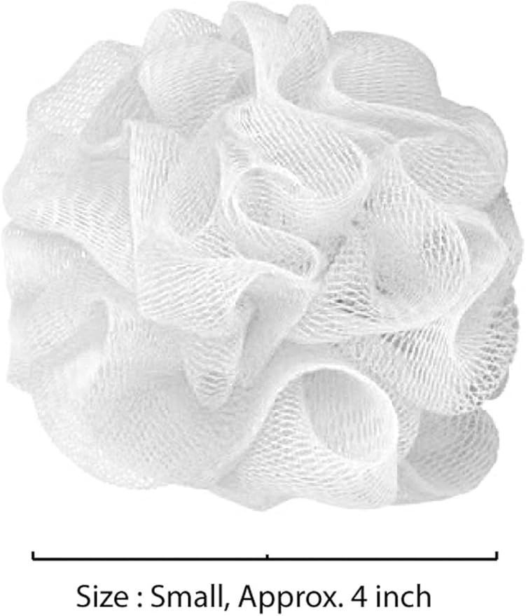 Aquasentials Small Mesh Pouf (8 Pack) (Multi-Colors)