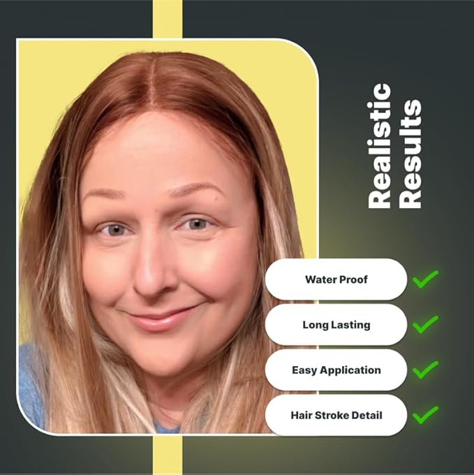 30 Pairs Medium Brown Temporary Eyebrow Tattoos, Waterproof and Smudge-Proof Medium Sassy Swerve Style Realistic Eyebrow Stickers for Women, Easy to Apply, Won't Work on Existing Brows