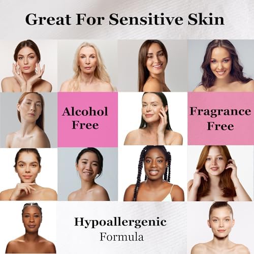 mivida 500 Count Bulk Individually Wrapped Makeup Remover Wipes with Vitamin E | Hypoallergenic, Fragrance-Free, Alcohol-Free makeup wipes | Bulk single make up removing wipes