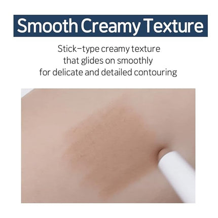 ETUDE Reborn Maker Contour Stick #Warm Shading | Naturally Sculpt & Define | Creamy Formula for Seamless Blending | Multi-purpose Contour Stick | Korean Makeup, Kbeauty, Perfect for Gift