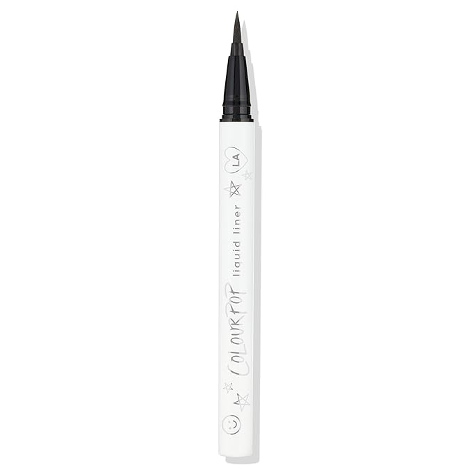 ColourPop BFF Liquid Liner - Precision Felt Tip Liquid Eyeliner Pen - High-Pigment & Buildable Colored Eyeliner with a Transfer Resistant Formula - Numero Uno (0.02 oz)