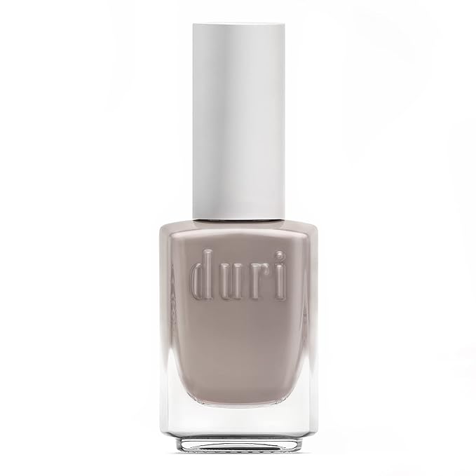 duri Nail Polish, 691 Pompadour Pudding, Natural Beige Nude, Full Coverage, Glossy Finish, Fast Drying, Easy to Apply, 0.5 Fl Oz