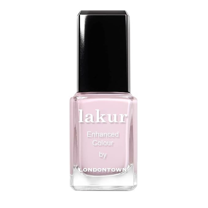 LONDONTOWN lakur Nail Polish - Chip-Resistant, Non-Toxic, Conditions & Hydrates Nails | Glossy Lavender Pink, Jane Austen, .40 fl oz