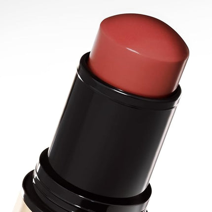 MAKE Beauty Heat Stroke Cream Blush Stick for Cheeks with Natural Hydrating Dewy Finish. Creamy Gel Blush Balm - Shade Spice, Deep Pink Nude Cheek Tint