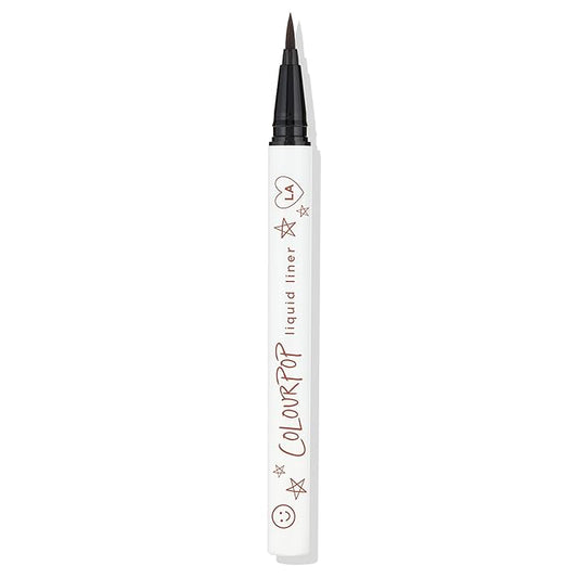 ColourPop BFF Liquid Liner - Precision Felt Tip Liquid Eyeliner Pen - High-Pigment & Buildable Colored Eyeliner with a Transfer Resistant Formula - Grande (0.02 oz)