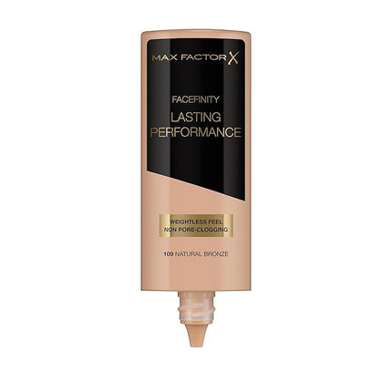 Max Factor Lasting Performance Long Lasting Foundation - # 109 Natural Bronze, 35 ml