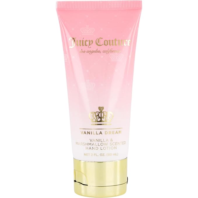 Juicy Couture Spa Sleep Set – includes Vanilla Dream Sugar Scrub, Vanilla Dream Hand Cream, & Sleep Eye Mask