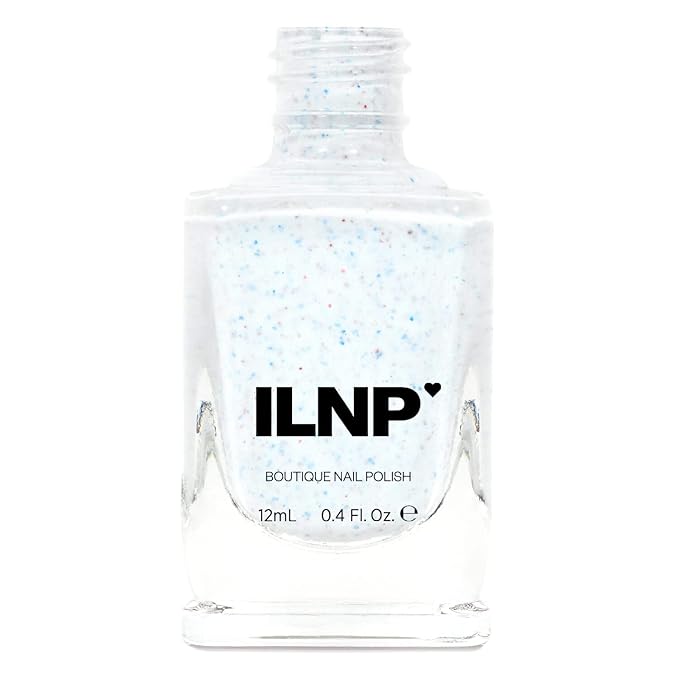 ILNP Liberty - Creamy White Speckled Nail Polish
