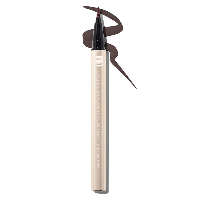 MAKE Beauty Smudge-Proof Felt Tip for Precise Application of Lines, Wings, and Graphics. Long Lasting Eye Liner, Liquid Line Waterproof Felt Tip Eyeliner- Substellar