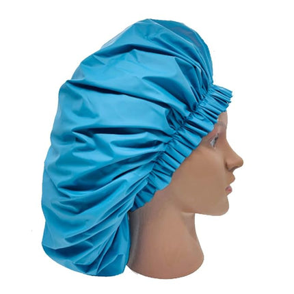 ELEBOX Premium Collection Super Jumbo Shower Cap Blue
