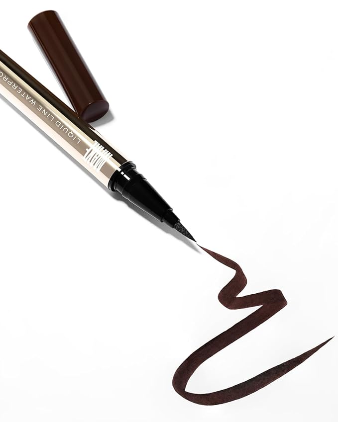 MAKE Beauty Smudge-Proof Felt Tip for Precise Application of Lines, Wings, and Graphics. Long Lasting Eye Liner, Liquid Line Waterproof Felt Tip Eyeliner- Substellar