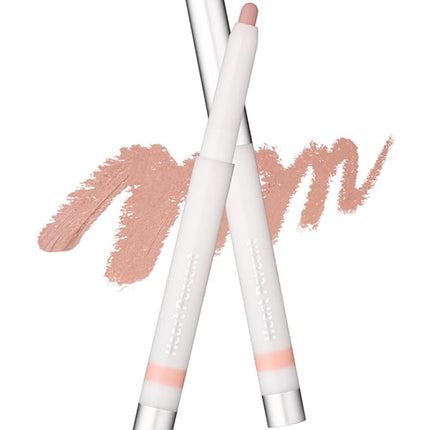 Heart Percent Dote On Mood Lineproof Lip Pencil, 12hr Long-Lasting Moderately Pigmented Creamy OverLip Crayon Waterproof Smooth Retractable Vegan Lip Liner Pencil 0.8g, #03. Rose Cotton