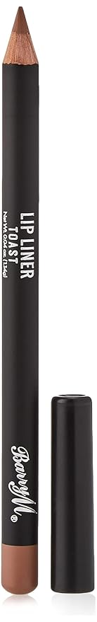 Barry M Creamy Precision Lip Liner – Toast (Warm Nude Brown Shade) – Smooth Glide, Long Lasting Lip Pencil for Perfect Definition – Vegan & Cruelty Free – Made in UK
