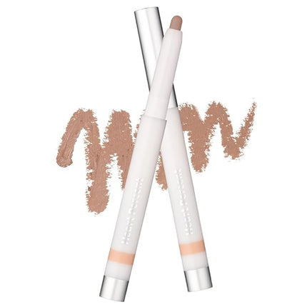 Heart Percent Dote On Mood Lineproof Lip Pencil, 12hr Long-Lasting Fixing & Smooth Drawing Creamy Lip Crayon Multi-Use Lipliner Retractable Overlip Line Color 0.8g (10. Beige Salmon)