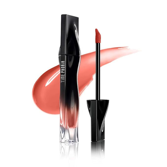 STELLAR DUST LIP STAIN-Long Lasting, Waterproof and Transferproof Lip Tint, Glossy Finish Lip Gloss, Lightweight Lipstick, High Coverage, Vivid Color (12 PULSE)