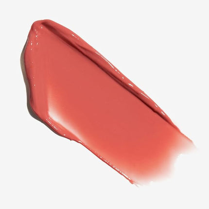 MAKE Beauty Heat Stroke Cream Blush Stick for Cheeks with Natural Hydrating Dewy Finish. Creamy Gel Blush Balm - Shade Bask, Coral Pink Cheek Tint