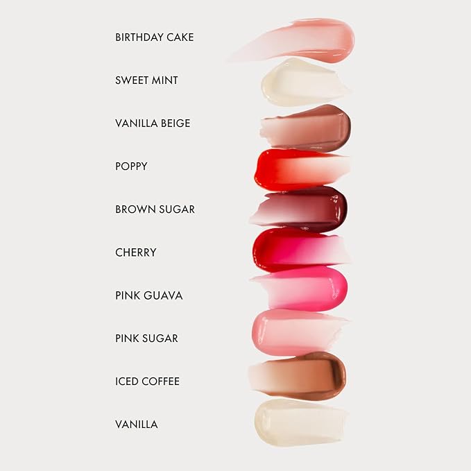 Summer Fridays Tinted Lip Butter Balm - Conditioning Vegan Lip Balm for Instant Moisture, Shine & Hydration - Sheer-Tinted, Soothing Skincare - Poppy (.5 Oz)