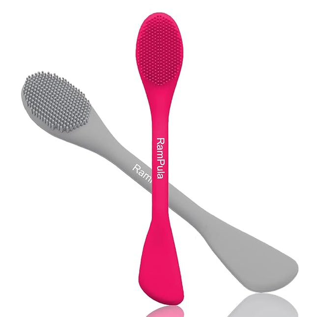 Silicone Facial Cleansing Brush Pores Cleaner,Remove Blackhead,Remove Acne,Face Massager,Applicator,Spatula,Mud Mask,DIY,Cream,Face Washing Clean,Body Lotion