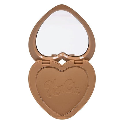 KimChiChic Beauty Thailor Bronzer, Silky Matte Finish for a Sun-Kissed Glow, Buildable Formula, Heart-Shaped Compact with Mirror, Cruelty-Free, I Went to Malibu