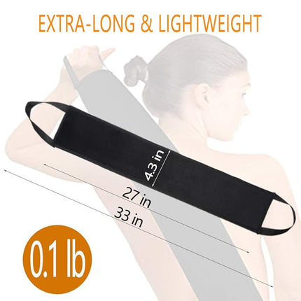 Self Tanning Mitt Set Includes Self Tanner Mitt Mini Tanning Glove Treatment Details Exfoliating Glove Self Tanner Back Applicator with Handles for Even, Streak-Free Glow