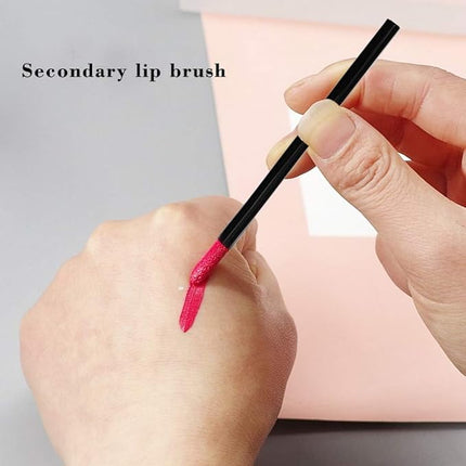 Pimoys Lip Brushes, 200Pcs/Set Disposable Lip Brushes Make Up Brush Lipstick Lip Gloss Wands Applicator Tool Makeup Beauty Tool Kits