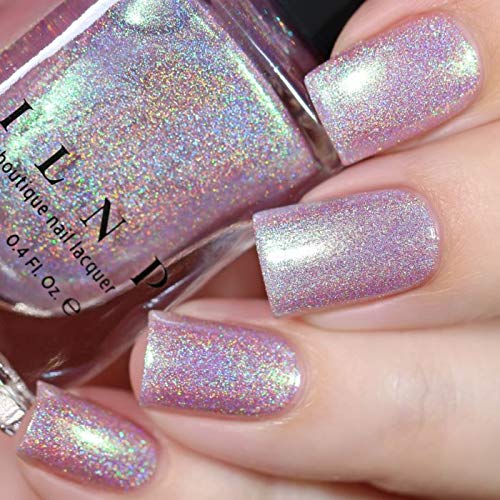 ILNP Talk It Up - Dusky Pink Holographic Shimmer Nail Polish