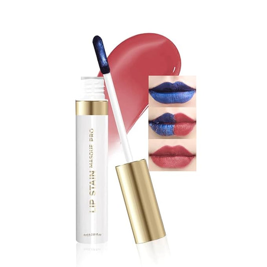 Lip Liner - Peel Off Lip Stain | Long Lasting Matte Lip Tattoo | Transfer Proof, Hydrating Formula with Hyaluronic Acid & Vitamin E | Vegan & Cruelty-Free | for All Skin Types(9#rose beige,)