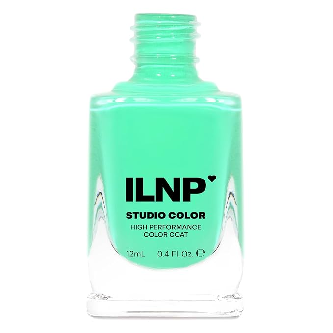 ILNP Bottoms Up - Vivid Seafoam Green Cream Nail Polish