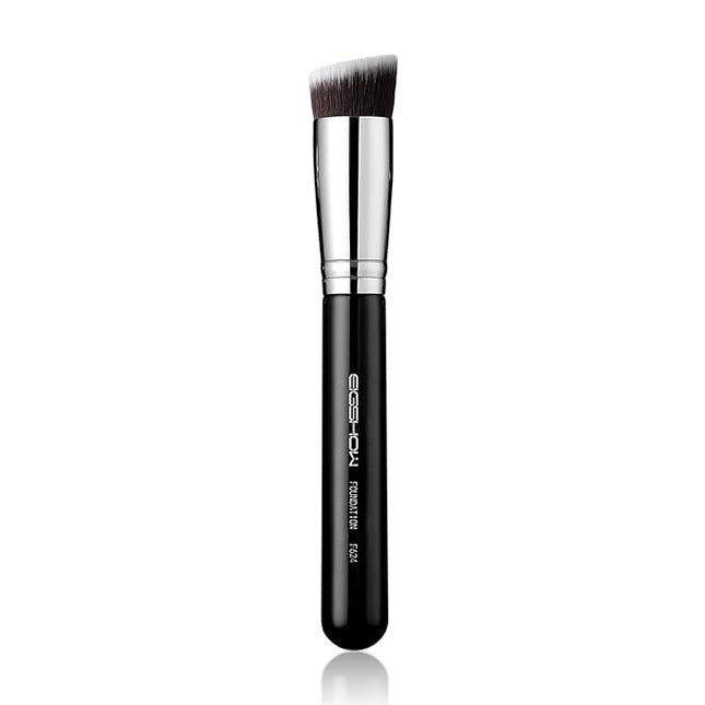 Flat Top Kabuki Foundation Brush, EIGSHOW Premium Makeup Brush for Liquid, Cream, and Powder - Blending, Buffing, Stippling, Flawless Application (F624)